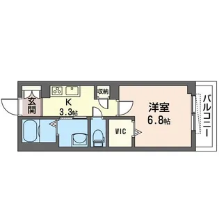 ルミエール けやき【3階】の間取り