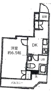 パラスト西原【2階】の間取り