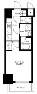 Dormouse Castle【8階】の間取り