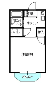 フロイデ野村【2階】の間取り