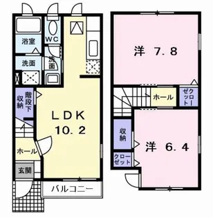 グレース オーキッド・Nの間取り