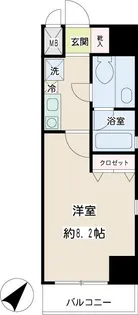コニファー新子安【5階】の間取り