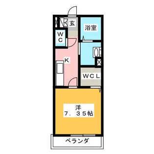 マリアージュ【2階】の間取り