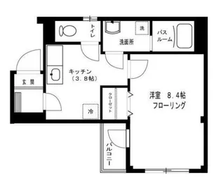 パールマンションIS【2階】の間取り