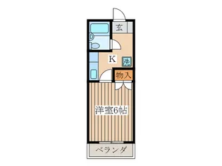 ハイツ小川【2階】の間取り