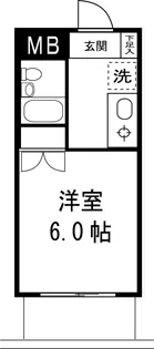 第三大久保ビル【3階】の間取り
