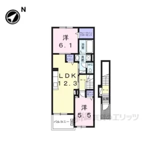 ローリエ【2階】の間取り