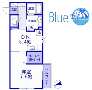 ディアコート【3階】の間取り