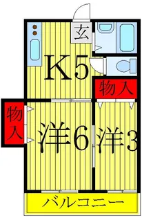 藤田ビル【2階】の間取り