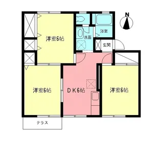 アネックスMORI【1階】の間取り