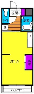 グランテット【3階】の間取り