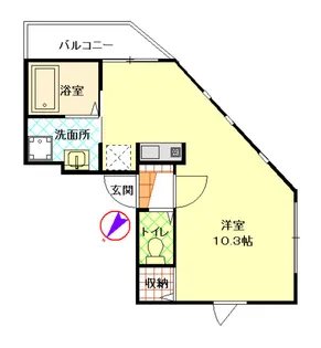 アミカルK【2階】の間取り