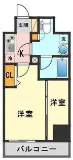 ミライズ新小岩マーロ【3階】の間取り