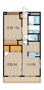 グリーンフォレスト【5階】の間取り