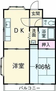 カーソルサヴァリンナ【3階】の間取り