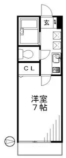 SAKURAハイム【3階】の間取り