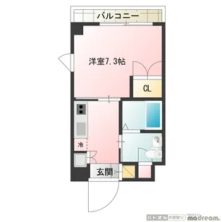 マガザンイシイpartII【3階】の間取り