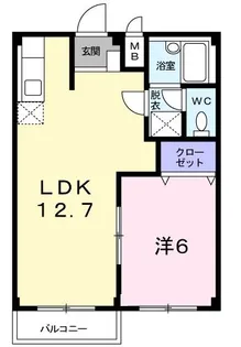 フローラルBUNKYO【2階】の間取り