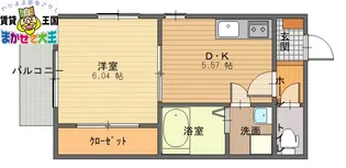 ル・クレスト・ドゥ・ボヌール【2階】の間取り