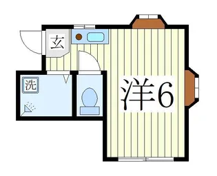 サンルミネ柏【2階】の間取り