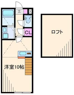 ラ・サクルス日吉【1階】の間取り