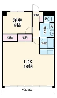エステート座間【2階】の間取り