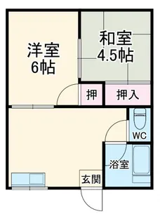 ハウスホンダA【2階】の間取り