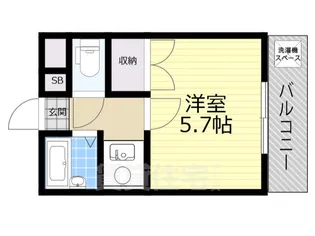 ナポレオン一世【3階】の間取り