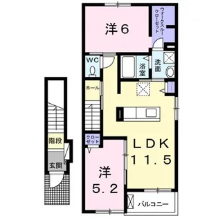 プランドールIII【2階】の間取り