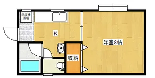スターハイツ【1階】の間取り