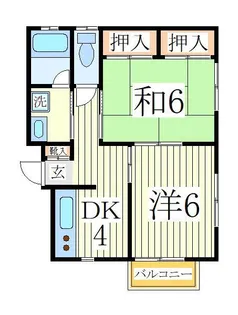 メゾン・ヒロ【2階】の間取り