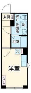 レピュア磯子駅前レジデンス【2階】の間取り