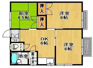 松坂コーポ A【2階】の間取り
