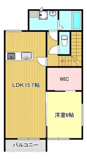 K高三荘【2階】の間取り