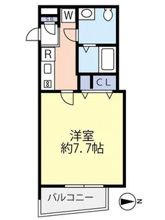 グランヴァン戸越銀座【2階】の間取り