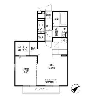 セレッソ【1階】の間取り