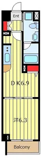OLD PAL【3階】の間取り