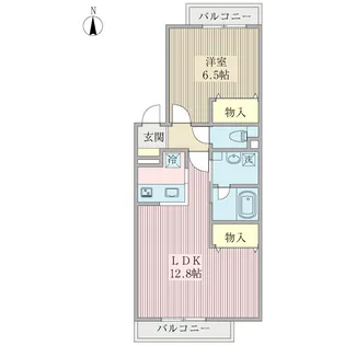 レフィナード【3階】の間取り