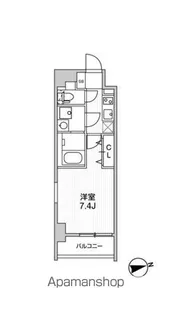 ブラウ南池袋【9階】の間取り