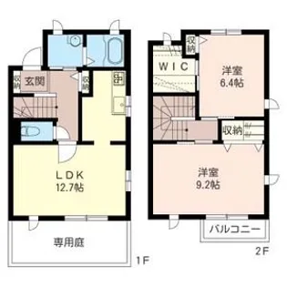 プリマヴェーラ【1階】の間取り