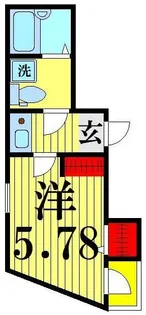 マーレ東あずま駅前【2階】の間取り