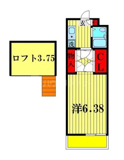 シティパレス上尾3【2階】の間取り