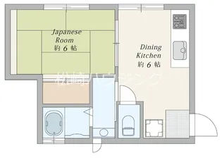 今野ハイム【2階】の間取り
