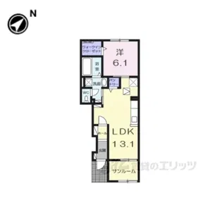 BREEZE【1階】の間取り