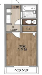 サニーヒルズ【1階】の間取り