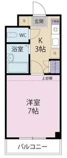 コリーヌ武蔵浦和【3階】の間取り