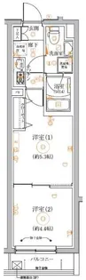 VERXEED STAIR HIGASHI JUJO EKIMAE【2階】の間取り