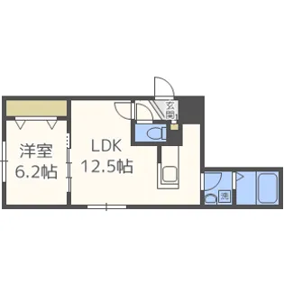 エフビル9【2階】の間取り