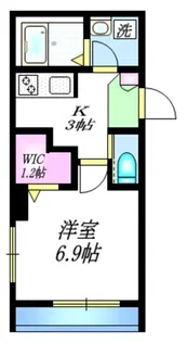 メゾン ウィンピエール【1階】の間取り