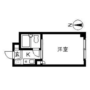蒲生Kハイツ【2階】の間取り
